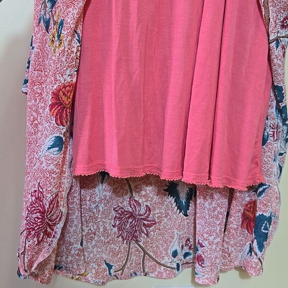 Anthropologie Maeve Adelaid Floral Wrap Dress XS Flutter Fairy Baby Shower - Picture 11 of 16